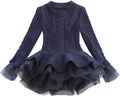 FKKFYY Long Sleeve Fall Sweaters for Girls - Stylish Comfort