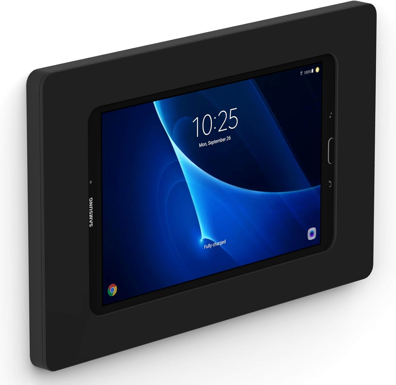 VidaMount Black On-Wall Tablet Mount for Samsung Galaxy Tab A 10.1