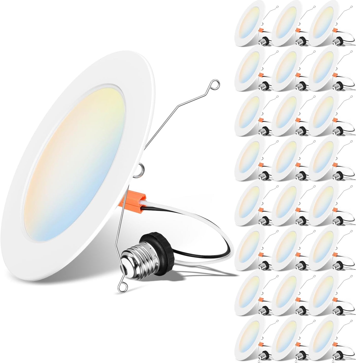 LVWIT LED Recessed Light 6Inch Color Selectable Dimmable Downlight