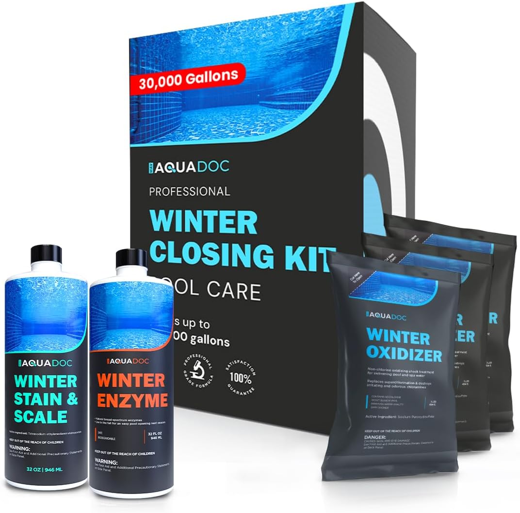 AquaDoc Pool Winterizing Kit for Easy Winter Pool Closing
