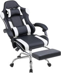 DUMOS Ergonomic Gaming Office Desk Chair with Footrest and Support