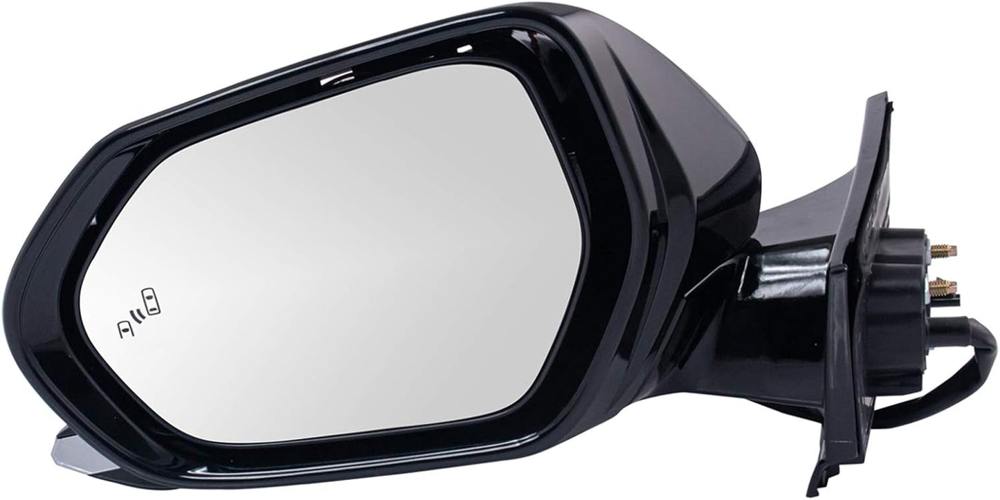 TRQ Left Mirror Drivers Side for 2016-2020 Toyota Prius