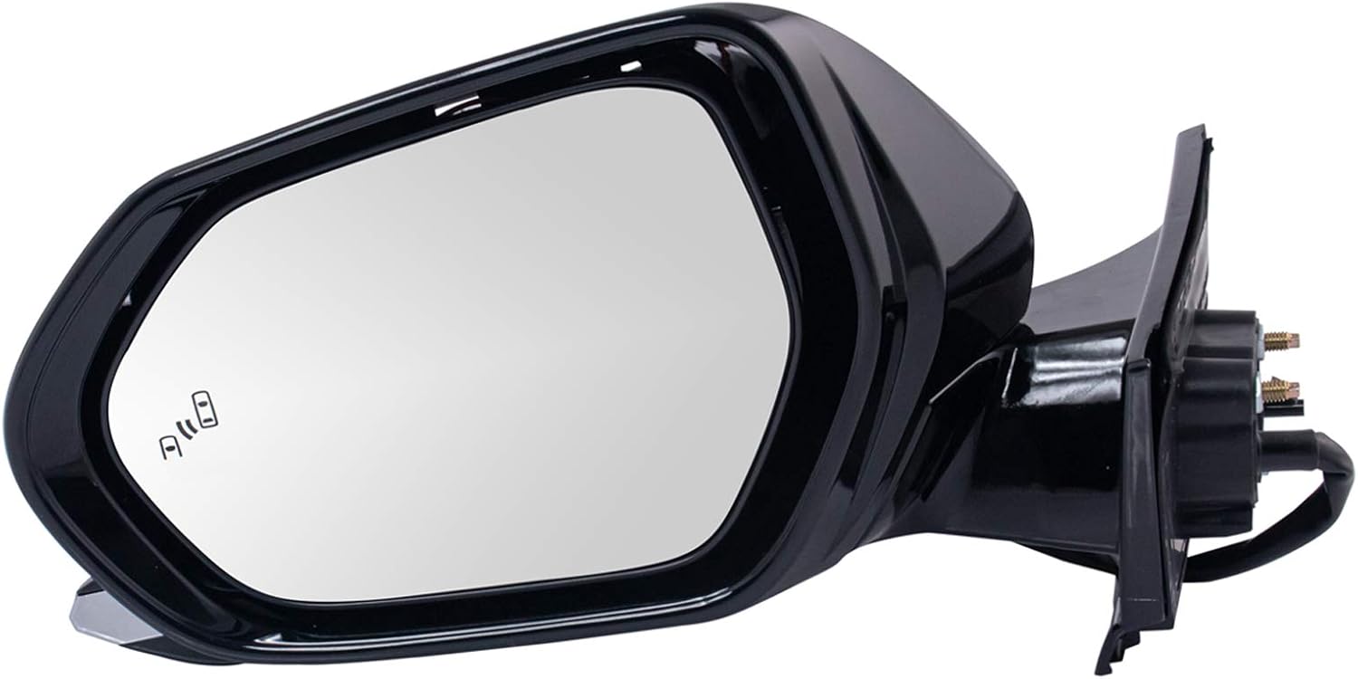 TRQ Left Mirror Drivers Side for 2016-2020 Toyota Prius