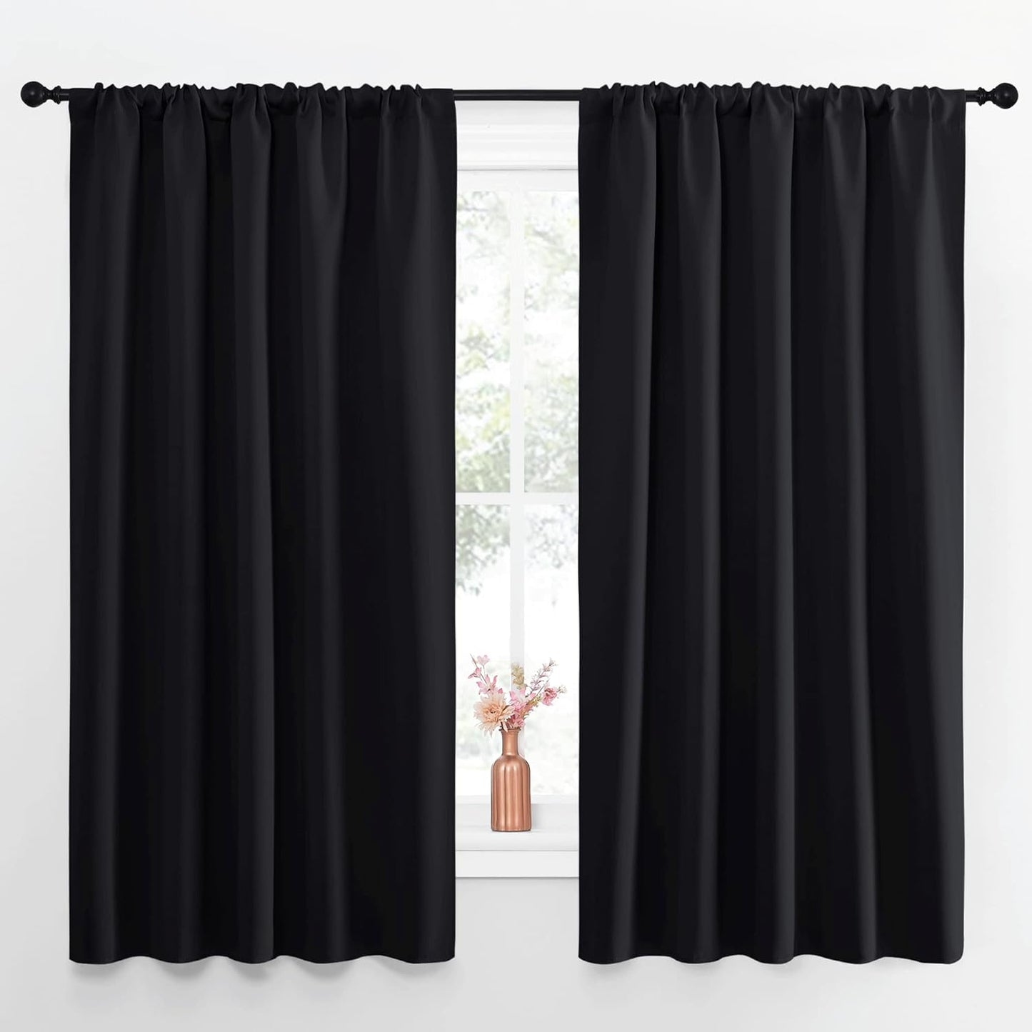 NICETOWN Blackout Halloween Curtains - Privacy Guaranteed!