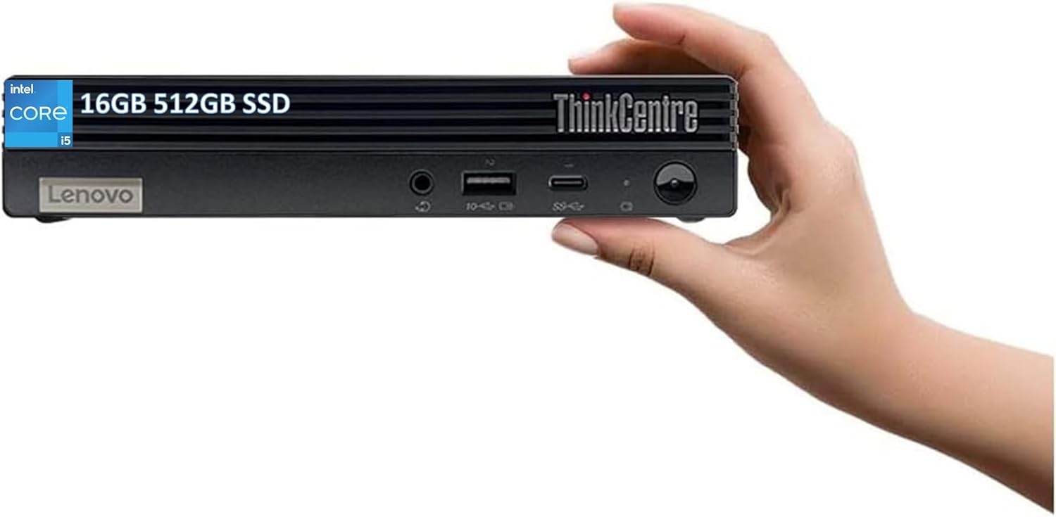 Lenovo ThinkCentre M70q Tiny Desktop PC for Business & Education