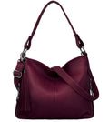 YALUXE Genuine Leather Shoulder Bags for Stylish Women