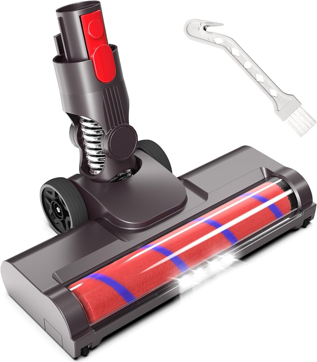 Dyson Vacuum Attachment: Flexible Roller with LED