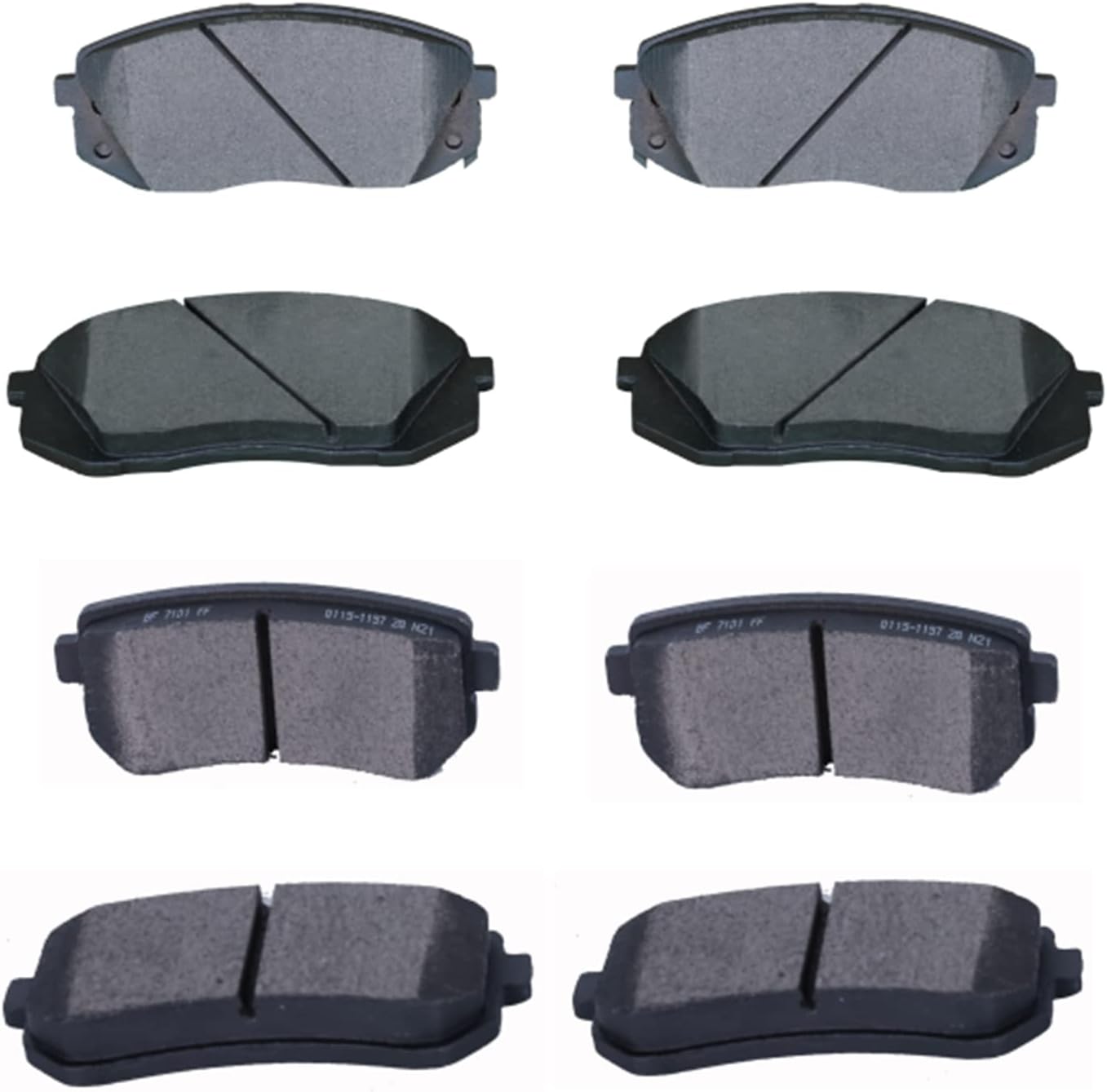 Replacement Ceramic Brake Pads for Hyundai Tucson & Kia Sportage