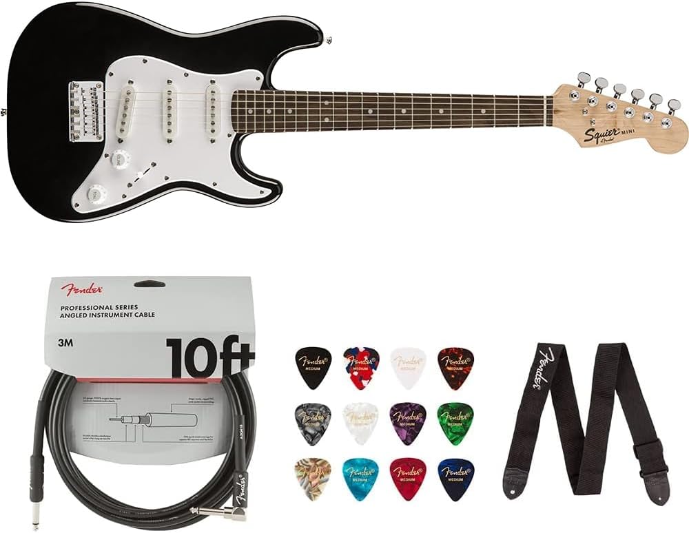 Fender Mini Strat Bundle: Your Ultimate Guitar Package!