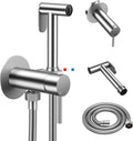 Built-in Hot and Cold Bidet Sprayer for Toilet - Warm Water Bidet