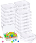 48 Pcs Mini Plastic Storage Containers Box - Clear Organizing Solution