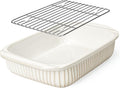 Artena Baking Dish 5.1 Quart Rectangular Ceramic - Deep Family