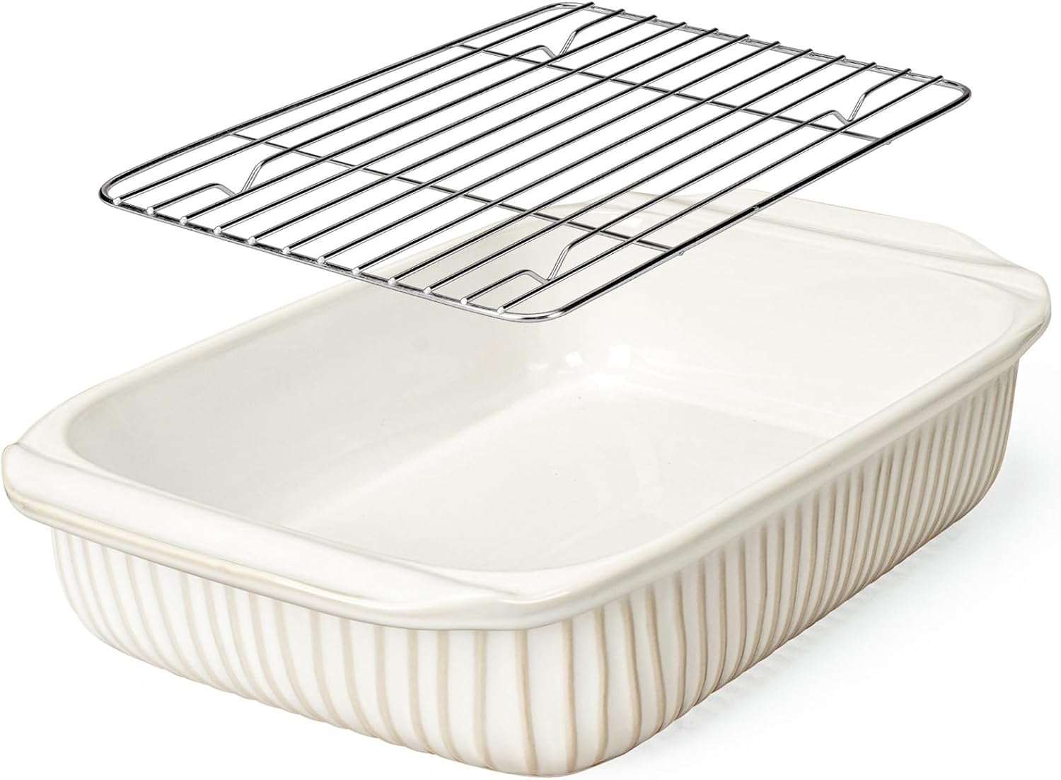 Artena Baking Dish 5.1 Quarts for Large Family Meals