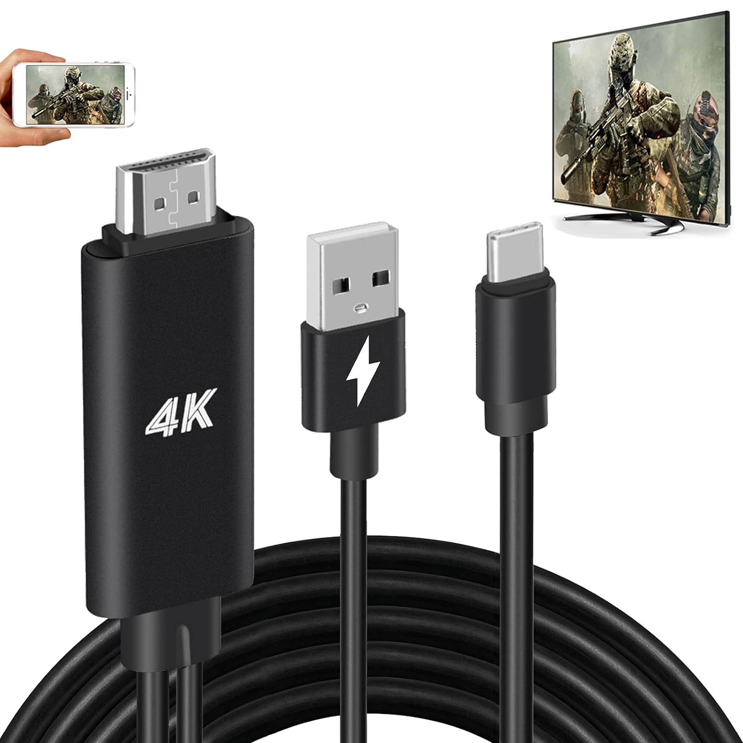 4K HDMI Adapter Cord for Samsung & LG - TASUMATO