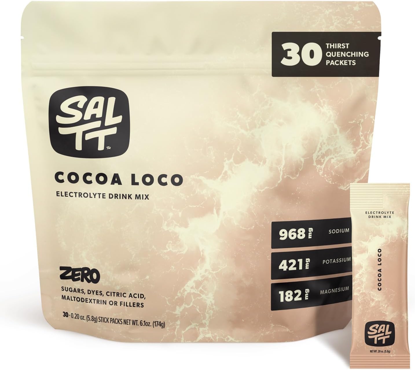 Keto Chow SALTT Electrolytes Powder Packets for Hydration