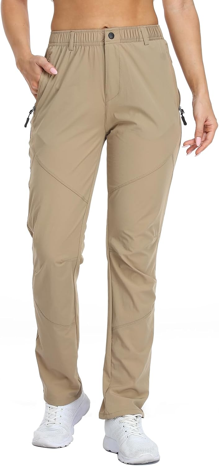 SPOSULEI Womens Summer Lightweight Quick Dry Hiking Pants