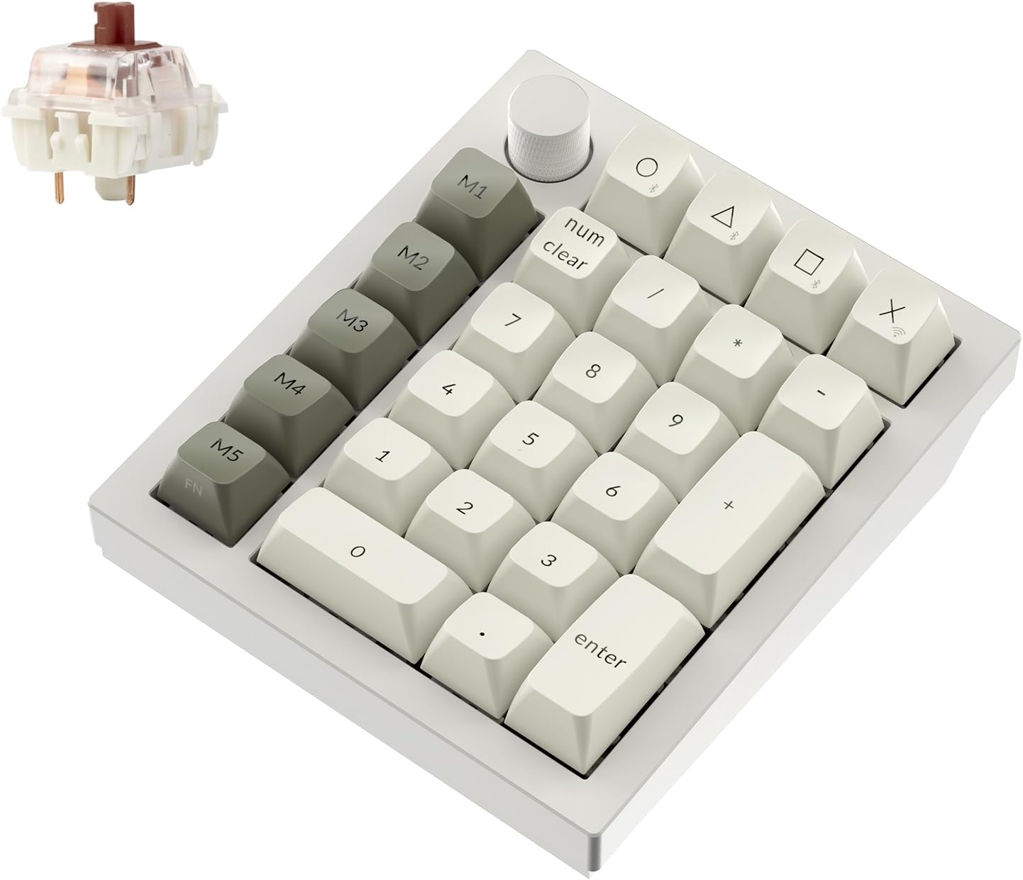 Keychron Q0 Max Wireless Custom Mechanical Numpad for All