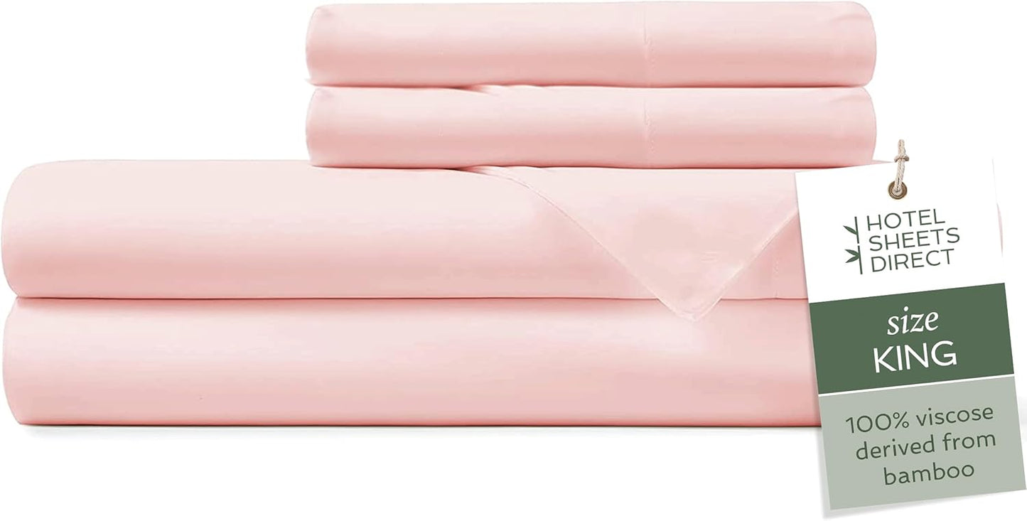 100% Viscose Bamboo King Size Sheets for Luxurious Comfort