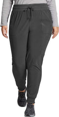 EDS Essentials Jogger Scrubs for Women - Mid Rise Drawstring Pant