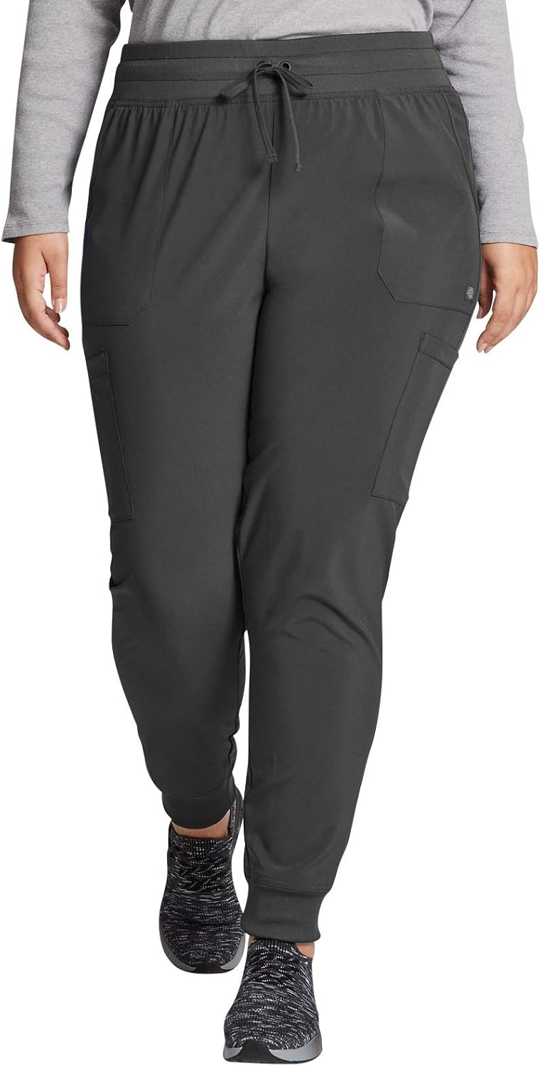 EDS Essentials Jogger Scrubs for Women with Drawstring Design