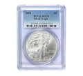 USA 2008 $1 American Silver Eagle Coin MS69 PCGS - Near-Perfect Silver