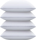 Bed Pillows for Sleeping Standard Size Set of 4 for Comfort