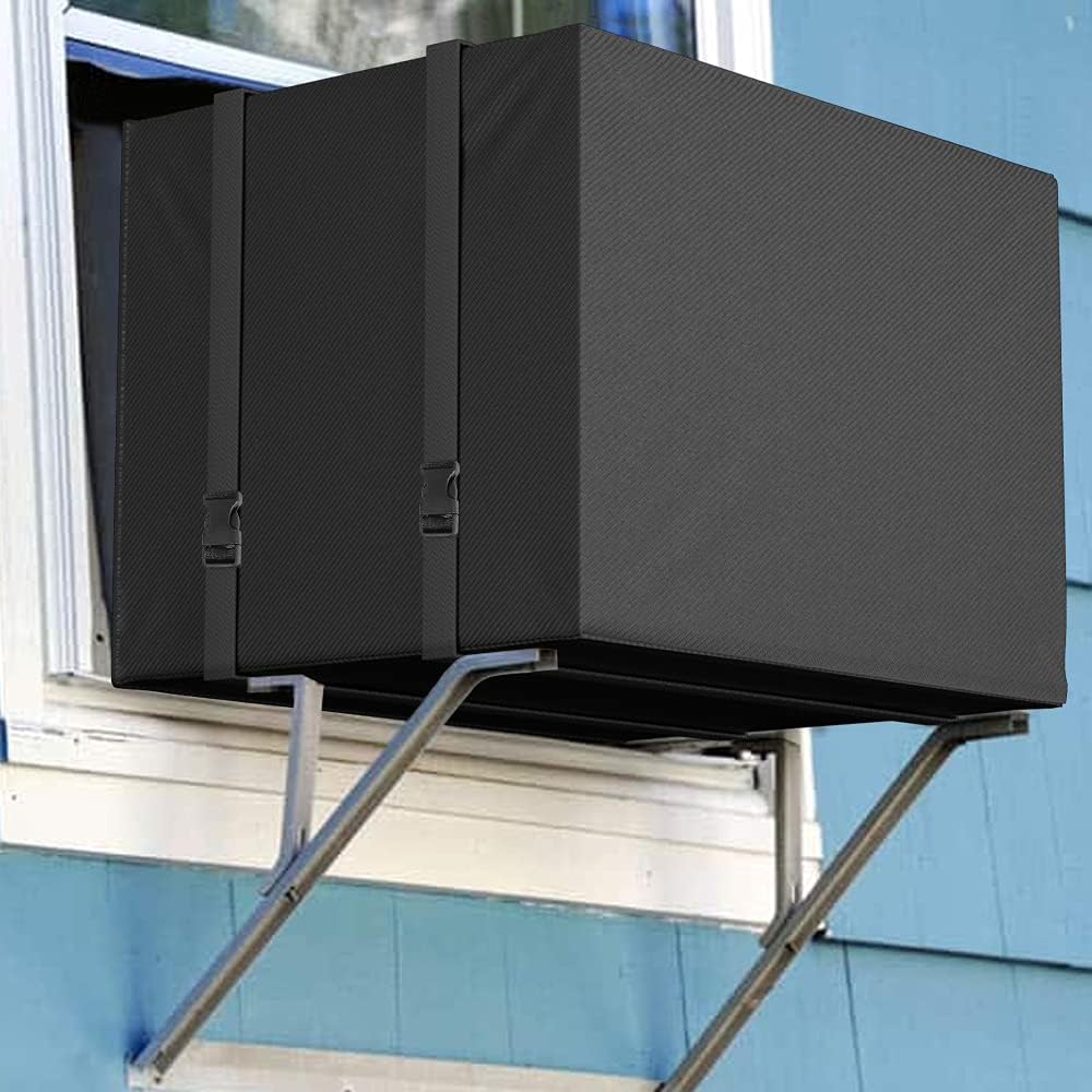 Winter-Proof HOXHA Window AC Cover: Waterproof & Heavy-Duty