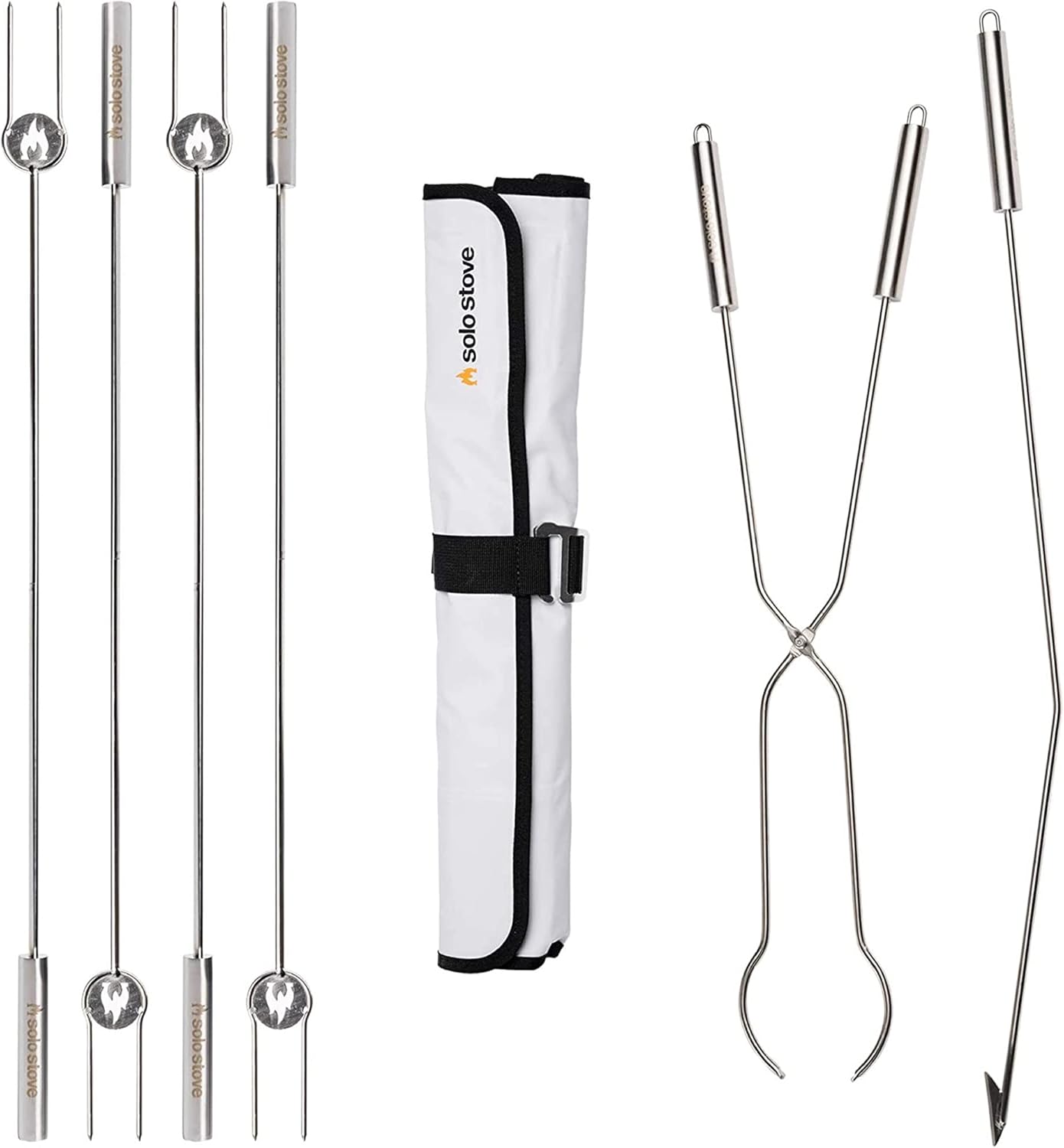 Solo Stove Roasting Sticks and Fire Pit Poker for Outdoor Fun