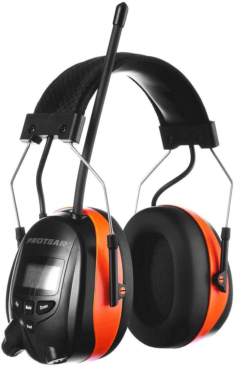 Bluetooth Hearing Protection Headphones with FM AM Radio Features