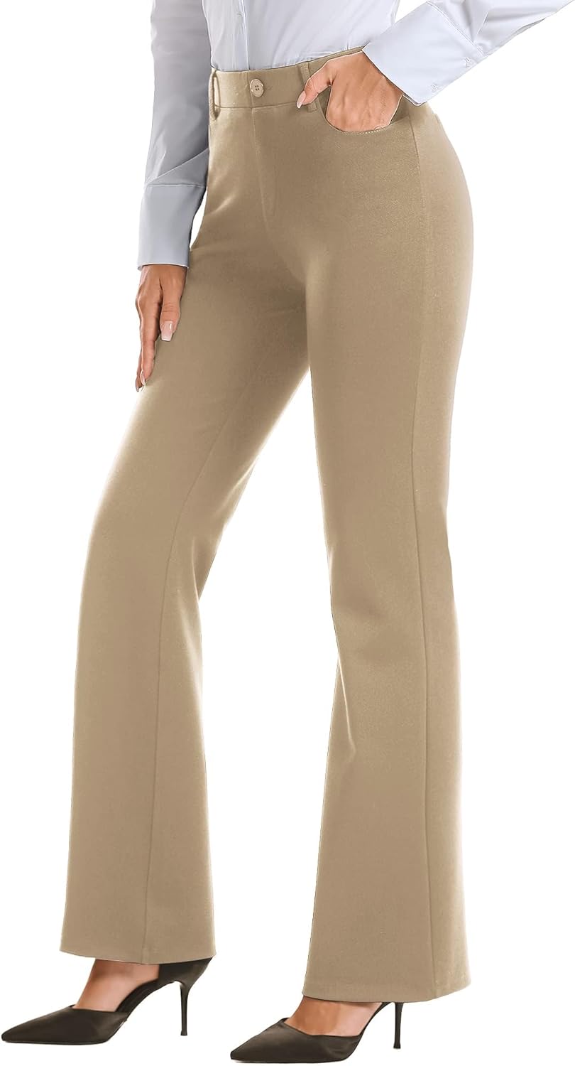 Stelle Women Bootcut Dress Pants for Business Casual Style