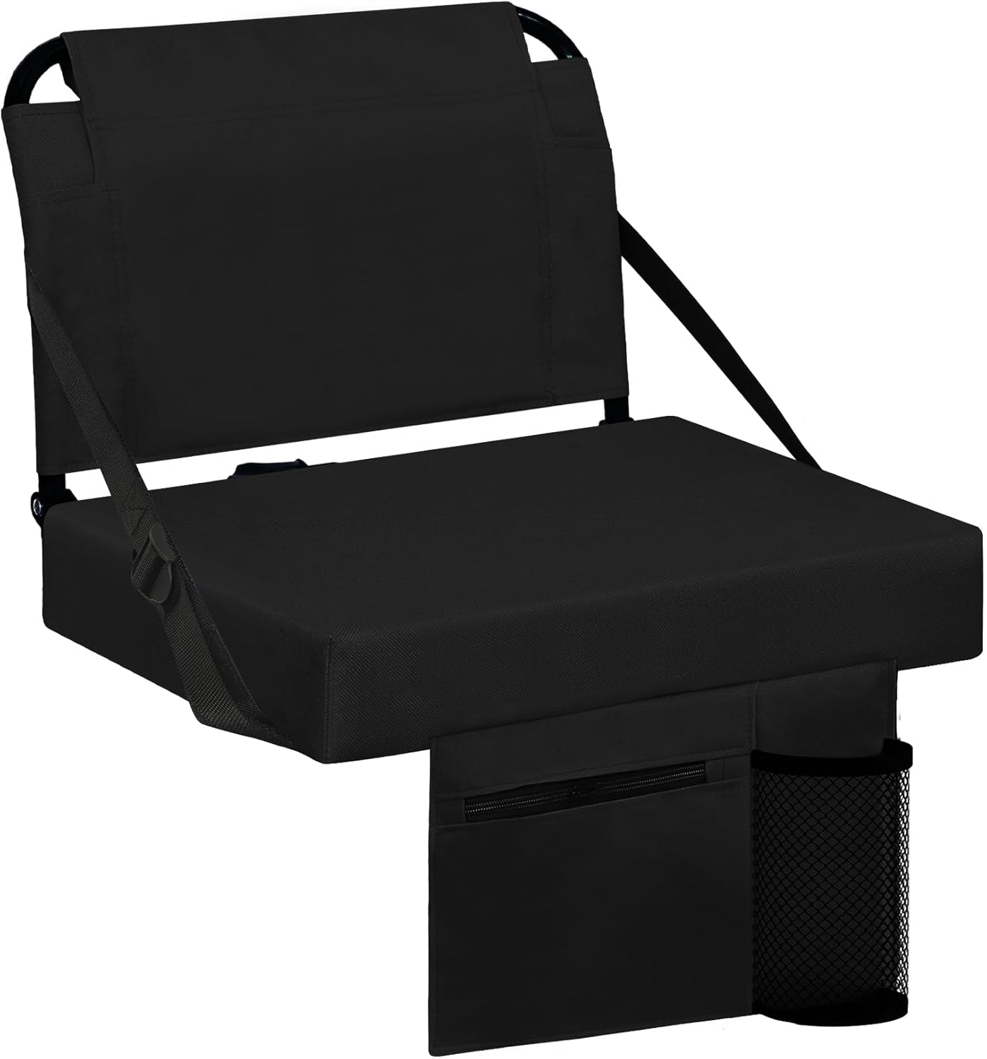 Stadium Seat for Bleachers with Back Support and Cushion