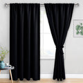JIUZHEN Thermal Insulated Blackout Curtains for Bedroom 60 Inches