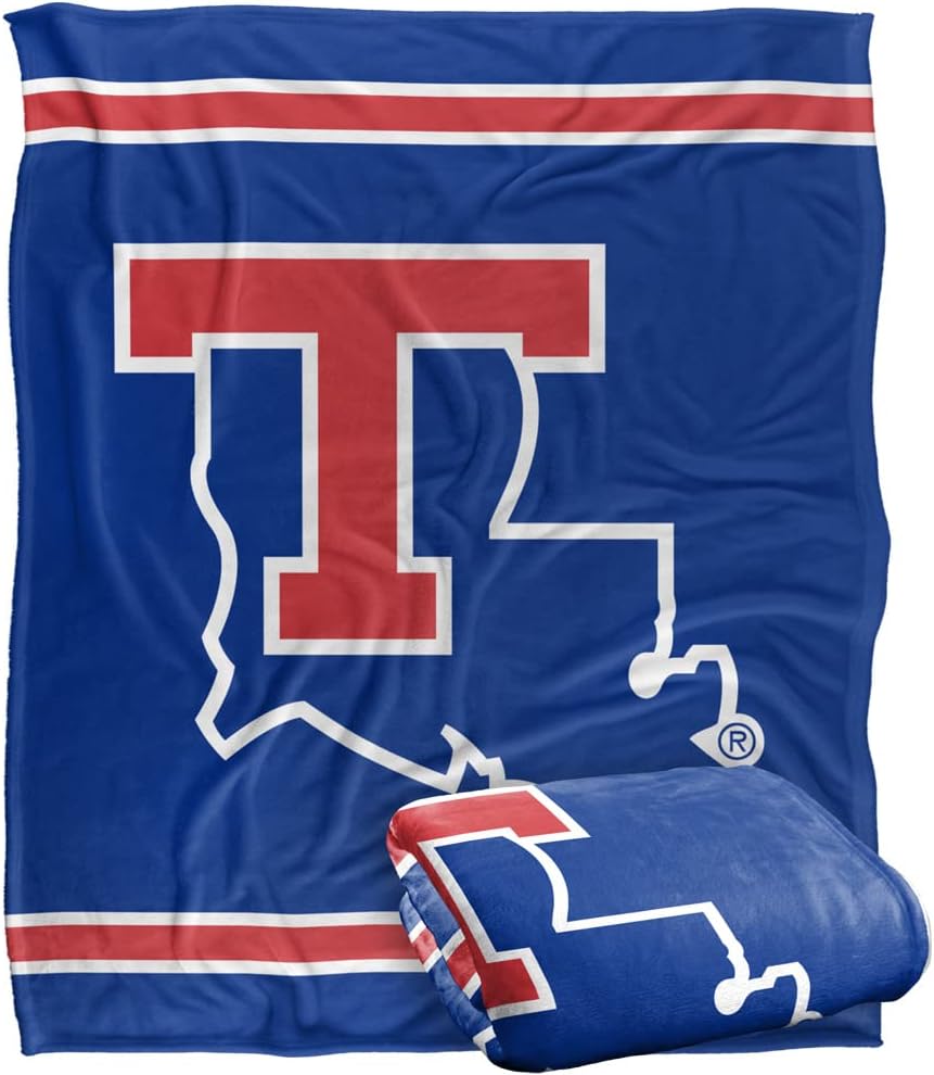 Silky Touch Super Soft Throw Blanket for Louisiana Tech Fans