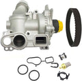 Aluminum Water Pump with Belt for Audi VW 2.0T TSI Engine