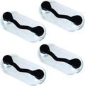 Readerest Magnetic Eyeglass Holders 4 Pack - USA Made Badge Clips
