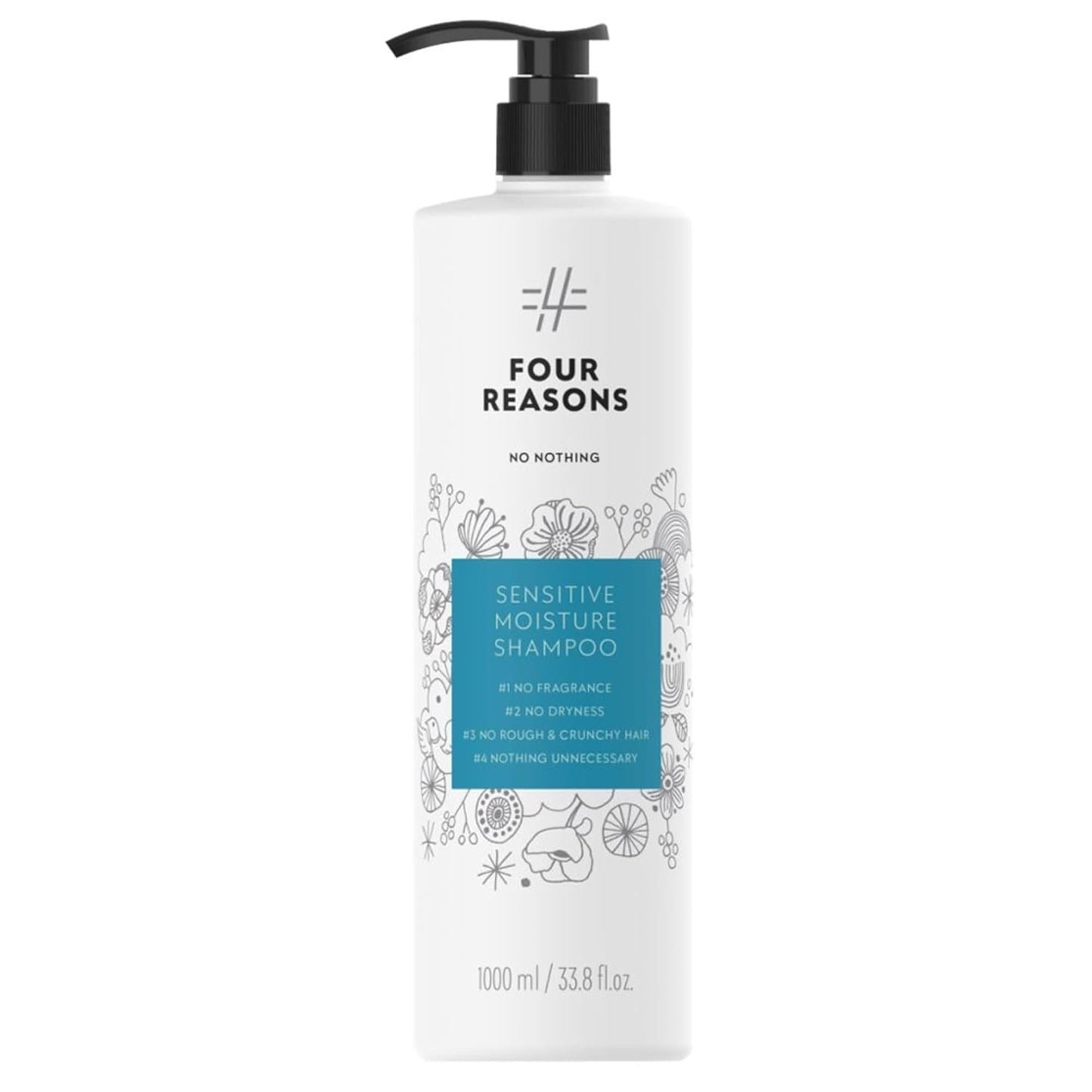 No Nothing Fragrance-Free Moisturizing Shampoo for Sensitive Skin
