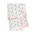 Little Giraffe Luxe Baby Blanket 29x35 Satin Trim - Ultra-Soft Travel