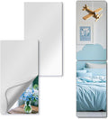 Unbreakable Mirror Tiles 2PCS 24x14 Peel And Stick - Safe Kids Full