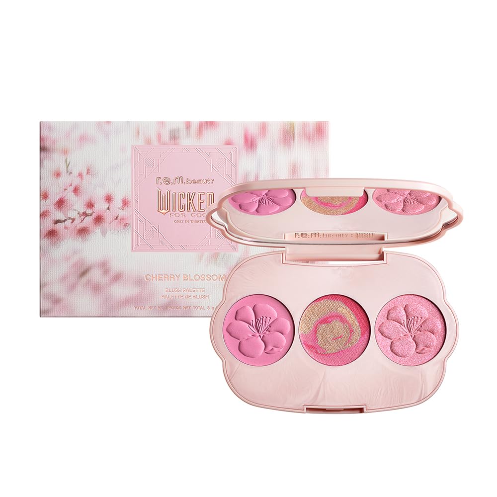 r.e.m. beauty Wicked Cherry Blossom Blush Palette Review