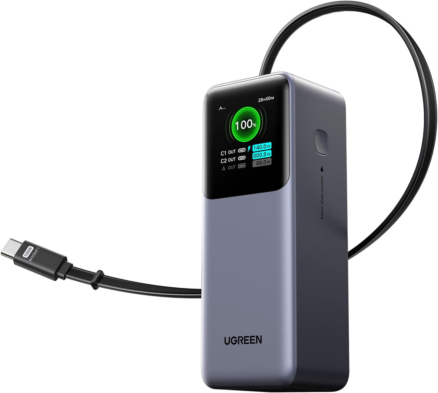 UGREEN Nexode Power Bank 20000mAh 165W for Fast Charging