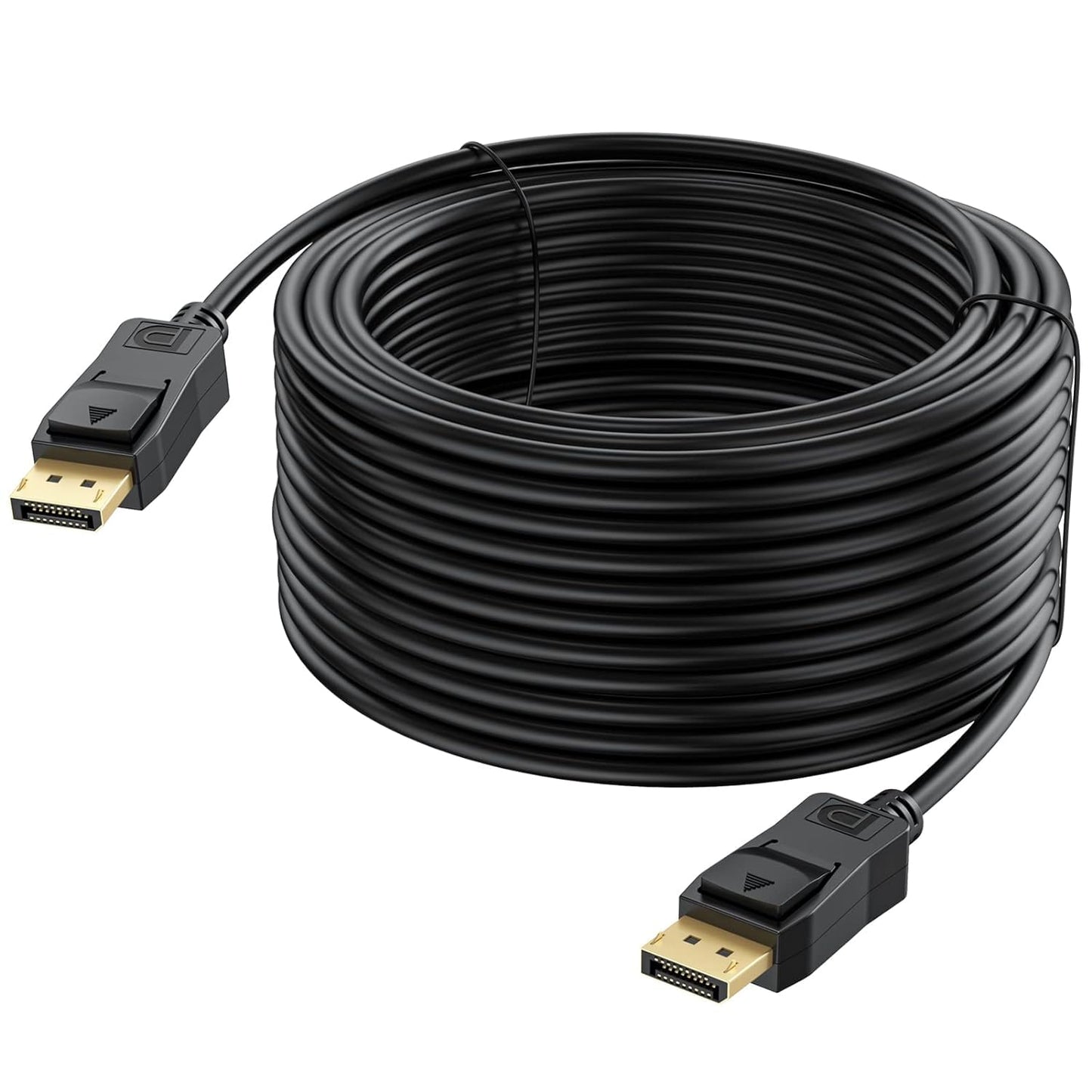 Ultra Long 4K DisplayPort Cable 50ft - Crystal Clear Display for Gaming & Work