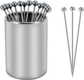 Reusable Stainless Steel Cocktail Picks Set - PEUTIER