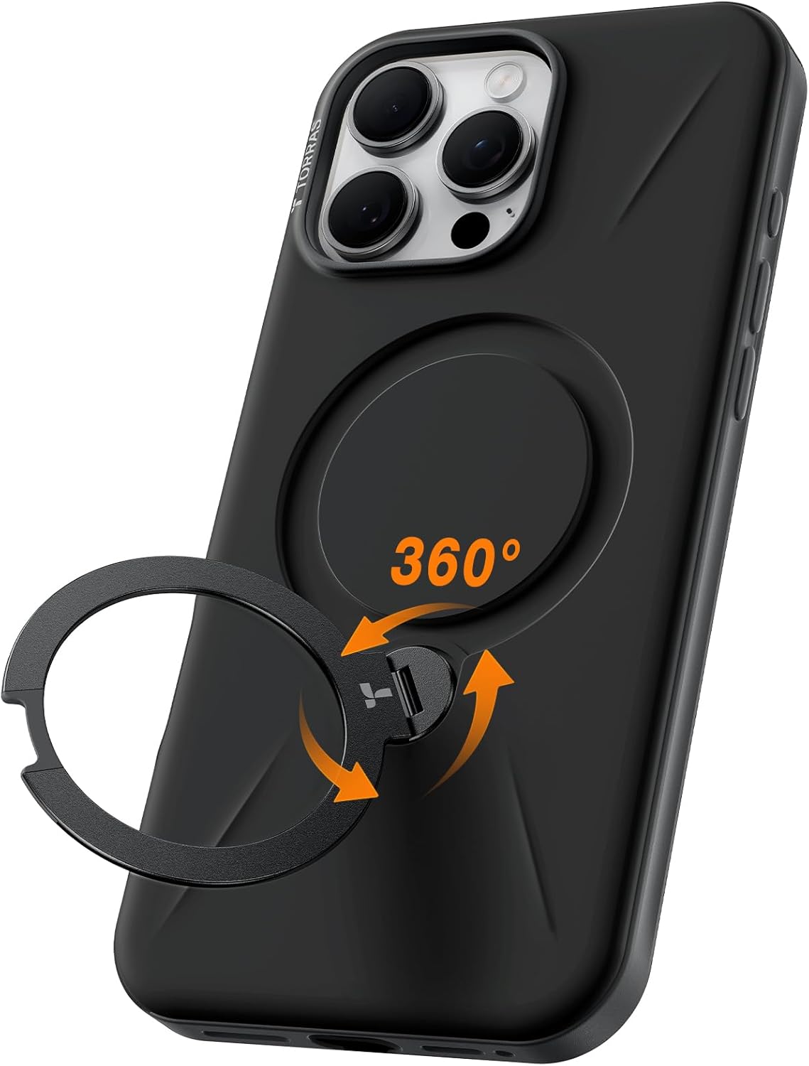 TORRAS 360 Spin Stand for iPhone 16 Pro Max Case Review