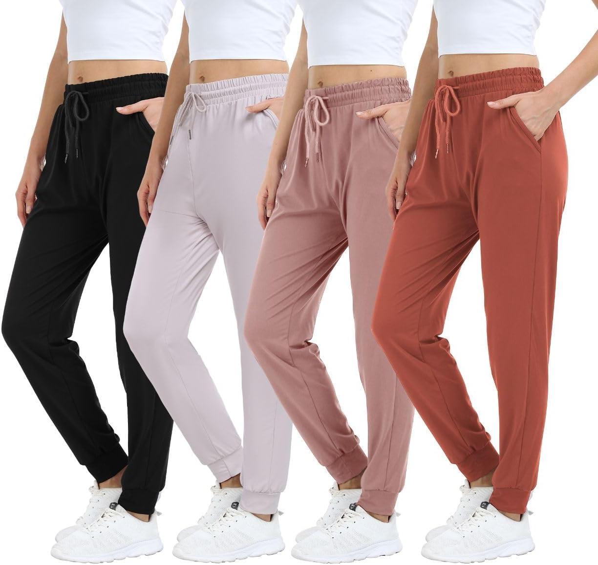 Lightweight Women's Joggers Pants for Running and Yoga Workouts