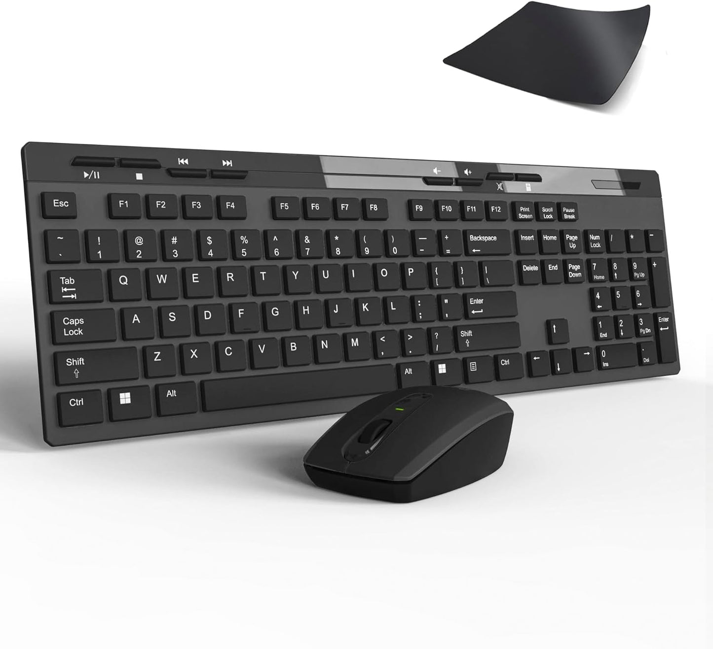 CORN Wireless Keyboard Mouse Combo: Ergonomic and Plug & Play