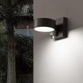 Motion Sensor Outdoor Lights Aluminum Wall Sconce - Smart 3-Color