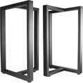 Metal Table Legs Desk Legs Heavy Duty Square Tube Iron Desk Legs