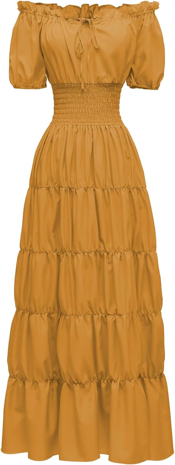Renaissance Women Medieval Chemise Dress for Elegant Style