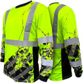 SafetyShirtz Men's SS360 Class 2 and 3 High Visibility Tee - Cool