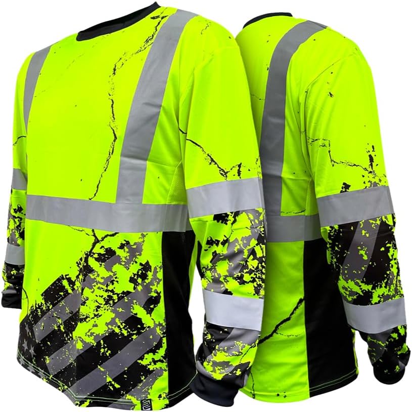 SafetyShirtz Men's SS360 ANSI Class 2 and 3 Graphic Tees Review